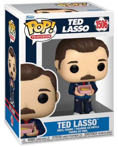 Фигура Funko POP! Television: Ted Lasso - Ted Lasso (With Biscuits) #1506 - 2