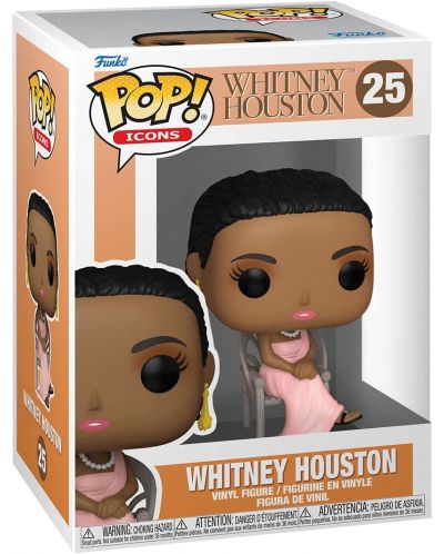 Фигура Funko POP! Icons: Whitney Houston - Whitney Houston #25 - 2