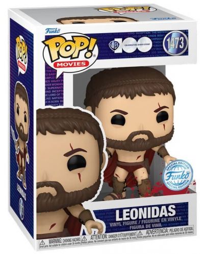 Фигура Funko POP! Movies: 300 - Leonidas (Special Edition) #1473 - 2