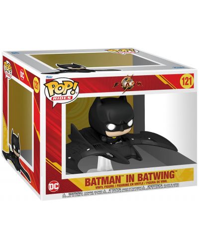 Фигура Funko POP! Rides: The Flash - Batman in Batwing #121 - 2
