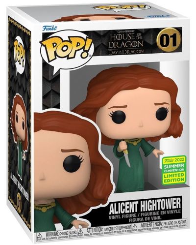 Фигура Funko POP! Television: House of the Dragon - Alicent Hightower (Convention Limited Edition) #01 - 2