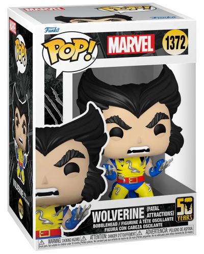 Фигура Funko POP! Marvel: Wolverine - Wolverine (Fatal Attractions) (50th Anniversary) #1372 - 2