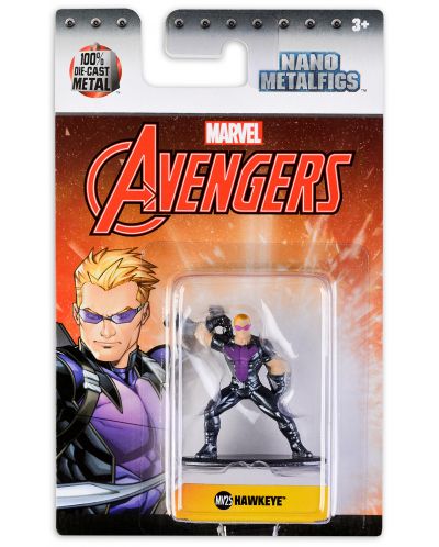 Фигура Metals Die Cast Marvel: Avengers - Hawkeye - 1