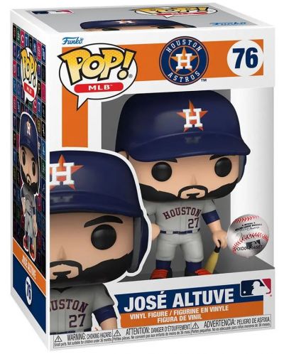 Фигура Funko POP! Sports: Baseball - Jose Altuve (Houston Astros) #76 - 2