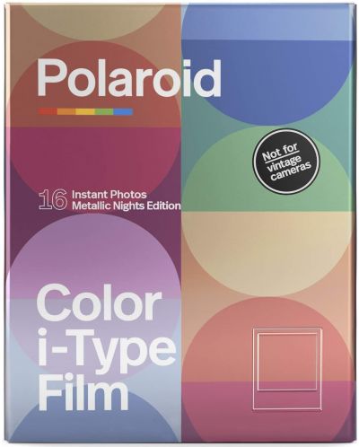 Филм Polaroid Color film for i-Type – Metallic Nights Double Pack - 2