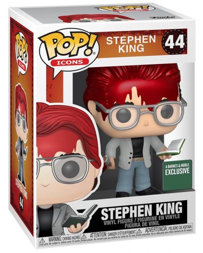 Фигура Funko Pop! Icons: Stephen King with Axe and Book (Exclusive), #44 - 2