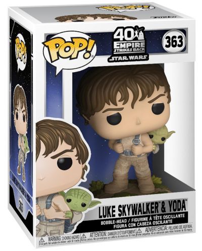 Фигура Funko POP! Movies: Star Wars - Luke Skywalker & Yoda #363 - 2
