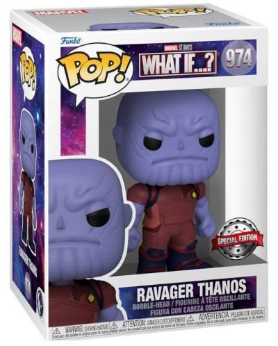 Фигура Funko POP! Marvel: What If…? - Ravager Thanos (Special Edition) #974 - 2