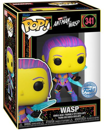 Фигура Funko POP! Marvel: Ant-Man and the Wasp - Wasp (Blacklight) (Special Edition) #341 - 2