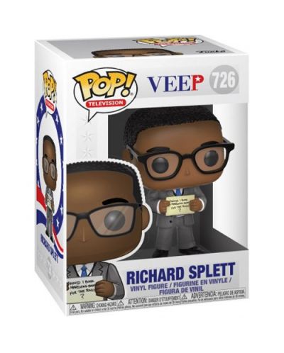 Funko Pop! Vinyl: Veep - Richard Splett, Figura Da Collezione 9 Cm