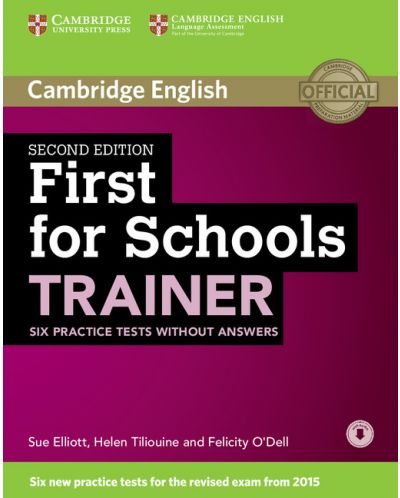 First for Schools Trainer Six Practice Tests without Answers with Audio - 1