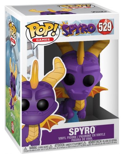 Фигура Funko POP! Games: Spyro the Dragon - Spyro, #529 - 2