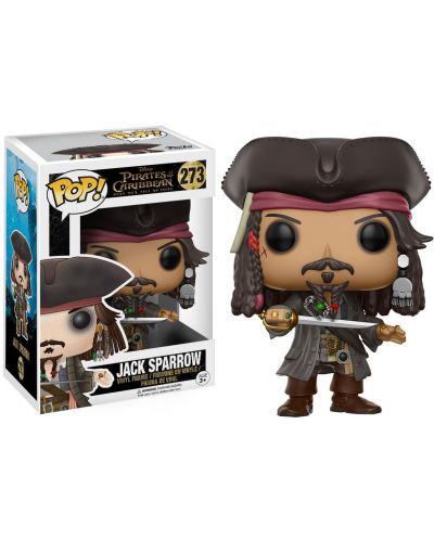Фигура Funko Pop! Disney: Pirates of the Caribbean - Dead Men Tell No Tales - Jack Sparrow, #273 - 2