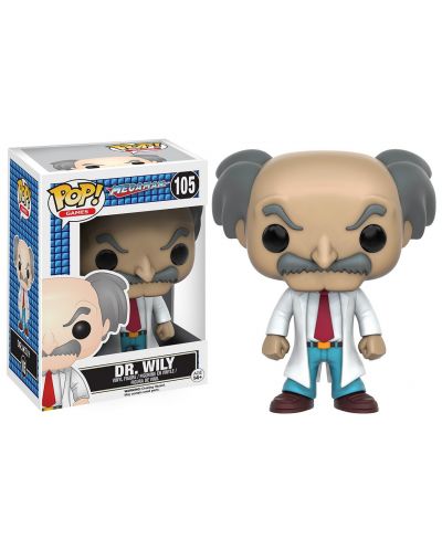 Фигура Funko Pop! Games: Megaman - Dr. Wily, #105 - 2