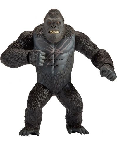 Фигура с функции MonsterVerse Godzilla x Kong - Конг с мощен рев, 18 cm - 4