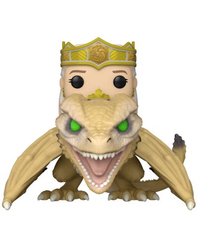 Фигура Funko POP! Rides: House of the Dragon - Queen Rhaenyra with Syrax #305 - 1