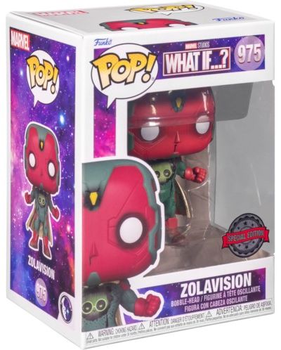 Фигура Funko POP! Marvel: What If…? - ZolaVision (Glows in the Dark) (Special Edition) #975 - 2