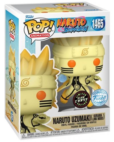 Фигура Funko POP! Animation: Naruto Shippuden - Naruto Uzumaki (Kurama Link Mode) (Special Edition) #1465 - 5