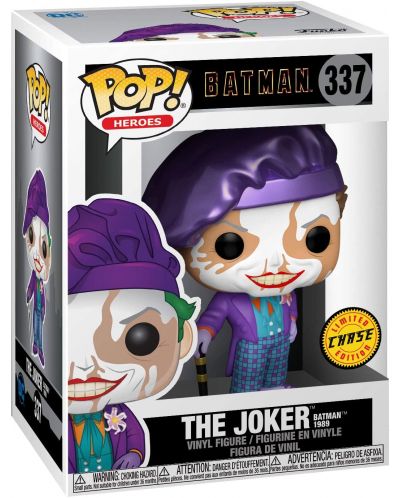 Фигура Funko POP! DC Comics: The Joker - The Joker with Hat (The Batman 1989) #337 - 5