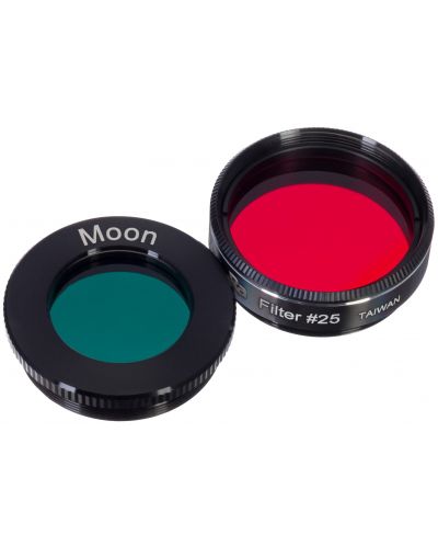 Филтри Levenhuk - F2 Moon&Mars, 1.25'', червен/зелен - 1