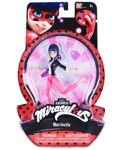 Фигурка Bandai Мега-чудесата на Калинката и Черния котарак - Маринет
