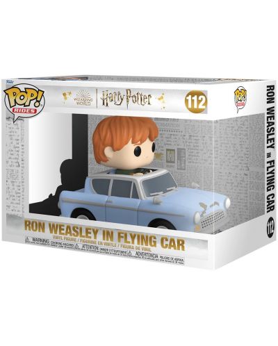 Фигура Funko POP! Rides: Harry Potter - Ron Weasley in Flying Car #112 - 2
