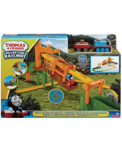 Игрален комплект Fisher Price Thomas & Friends - Мъглив остров с влак - 3