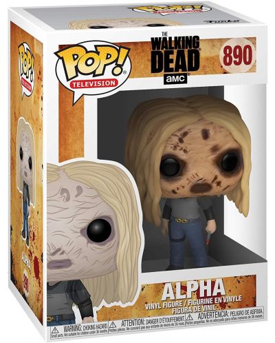 Фигура Funko POP! Television: The Walking Dead - Alpha with Mask #890 - 2