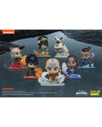 Фигура Mighty Jaxx Animation: Avatar: The Last Airbender - Kwistal Blind Box, асортимент - 2