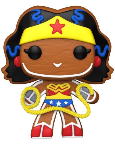 Фигура Funko POP! DC Comics: Holiday - Gingerbread Wonder Woman #446 - 1