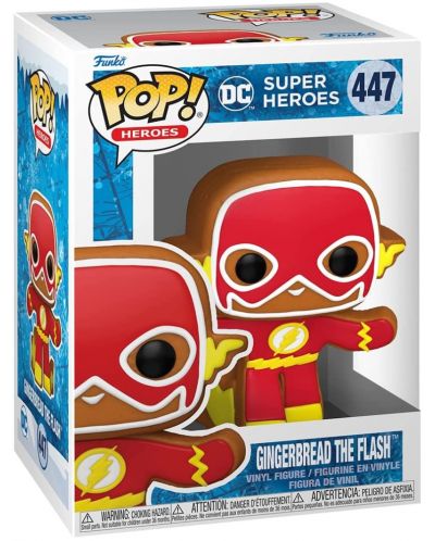 Фигура Funko POP! DC Comics: Holiday - Gingerbread The Flash #447 - 2