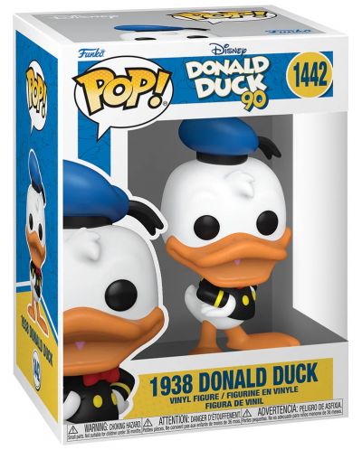 Фигура Funko POP! Disney: Donald Duck 90th - 1938 Donald Duck #1442 - 2