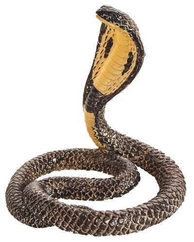 Фигурка Mojo Wildlife - Кралска кобра - 1