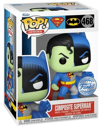 Фигура Funko POP! DC Comics: Superman - Composite Superman (Special Edition) #468 - 2
