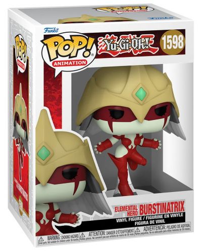 Фигура Funko POP! Animation: Yu-Gi-Oh - Elemental Hero Burstinatrix #1598 - 2