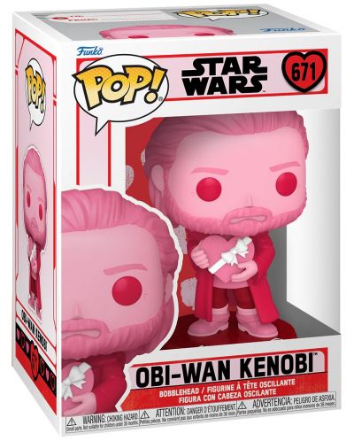 Фигура Funko POP! Valentines: Star Wars - Obi-Wan Kenobi #671 - 2
