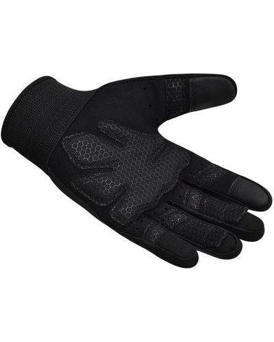 Фитнес ръкавици RDX - W1 Full Finger+ , черни - 7