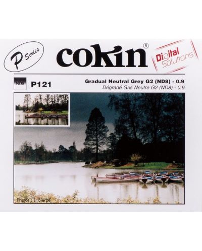 Филтър за камера Cokin - P121, G2 ND8 , М, неутрално сив - 2
