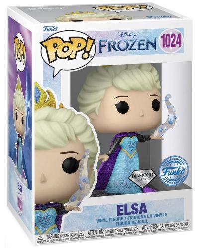 Фигура Funko POP! Disney: Frozen - Elsa (Diamond Collection) (Special Edition) #1024 - 2