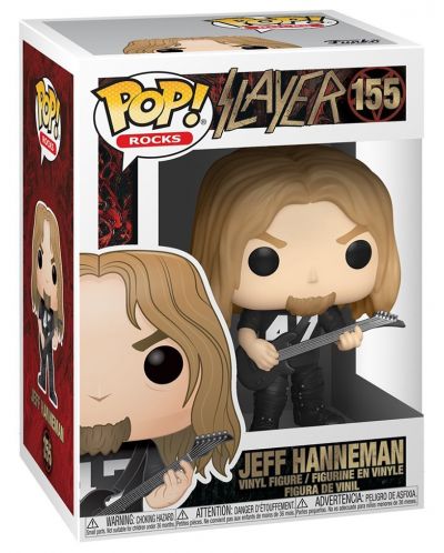 Фигура Funko POP! Rocks: Slayer - Jeff Hanneman #155 - 2