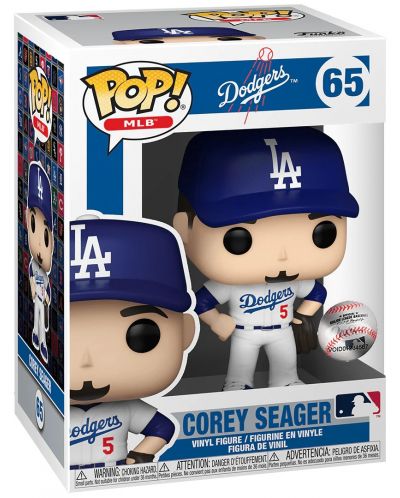 Фигура Funko POP! Sports: Baseball - Corey Seager (Los Angeles Dodgers) #65 - 2