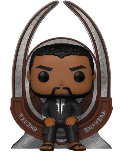 Фигура Funko POP! Deluxe: Black Panther - T'Challa on Throne (Special Edition) #1113 - 1