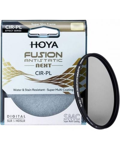 Филтър Hoya  - FUSION ANTISTATIC NEXT, CPL, 58mm - 1