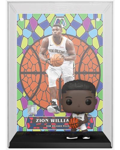Фигура Funko POP! Trading Cards: NBA - Zion Williamson (New Orleans Pelicans) (Mosaic) #18 - 1
