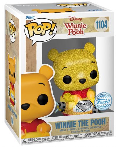 Фигура Funko POP! Disney: Winnie the Pooh - Winnie the Pooh (Diamond Collection) (Special Edition) #1104 - 2