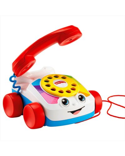 Играчка за дърпане Fisher Price - Телефон с шайба - 2
