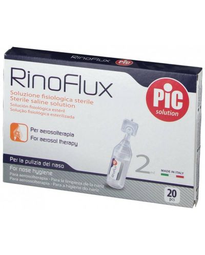 RinoFlux Физиологичен разтвор, 20 ампули x 2 ml, Pic Solution - 1