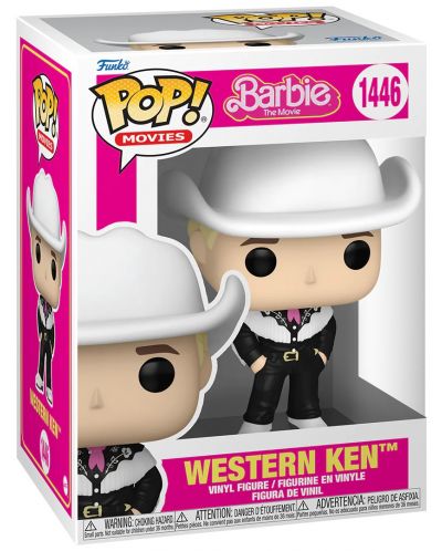 Фигура Funko POP! Movies: Barbie The Movie - Western Ken #1446 - 2