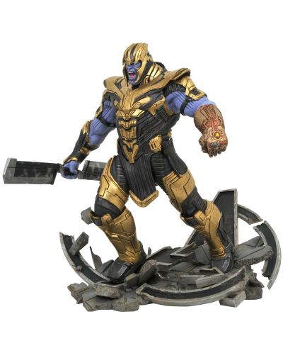 Статуетка Diamond Select Marvel: Avengers - Armored Thanos (Milestones), 41 cm - 1