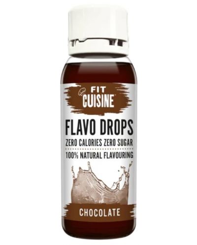 Fit Cusine Flavo Drops, шоколад, 38 ml, Applied Nutrition - 1